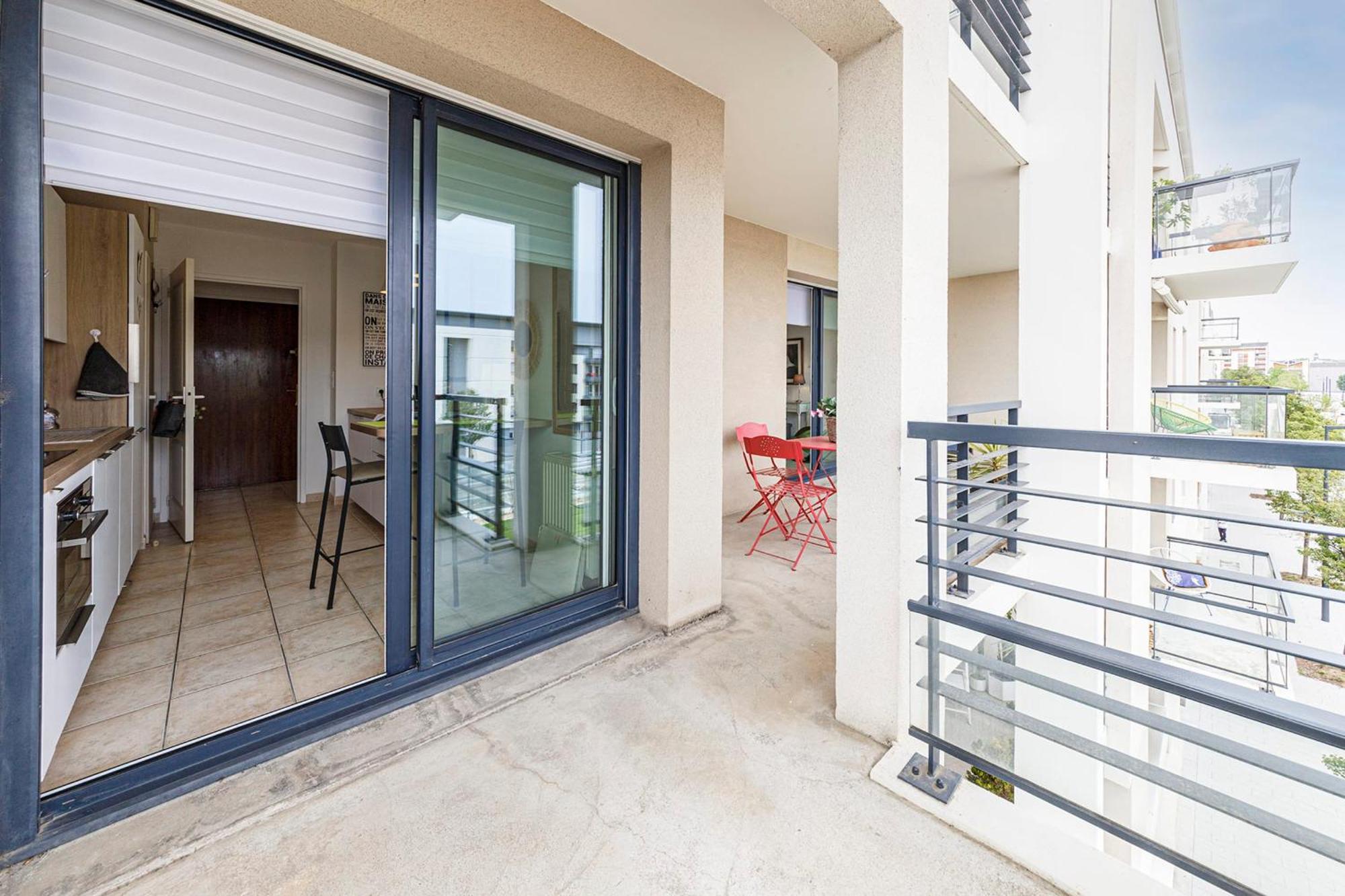 L'Aragon Wifi Balcon Vue La Maine Apartment Angers Ngoại thất bức ảnh