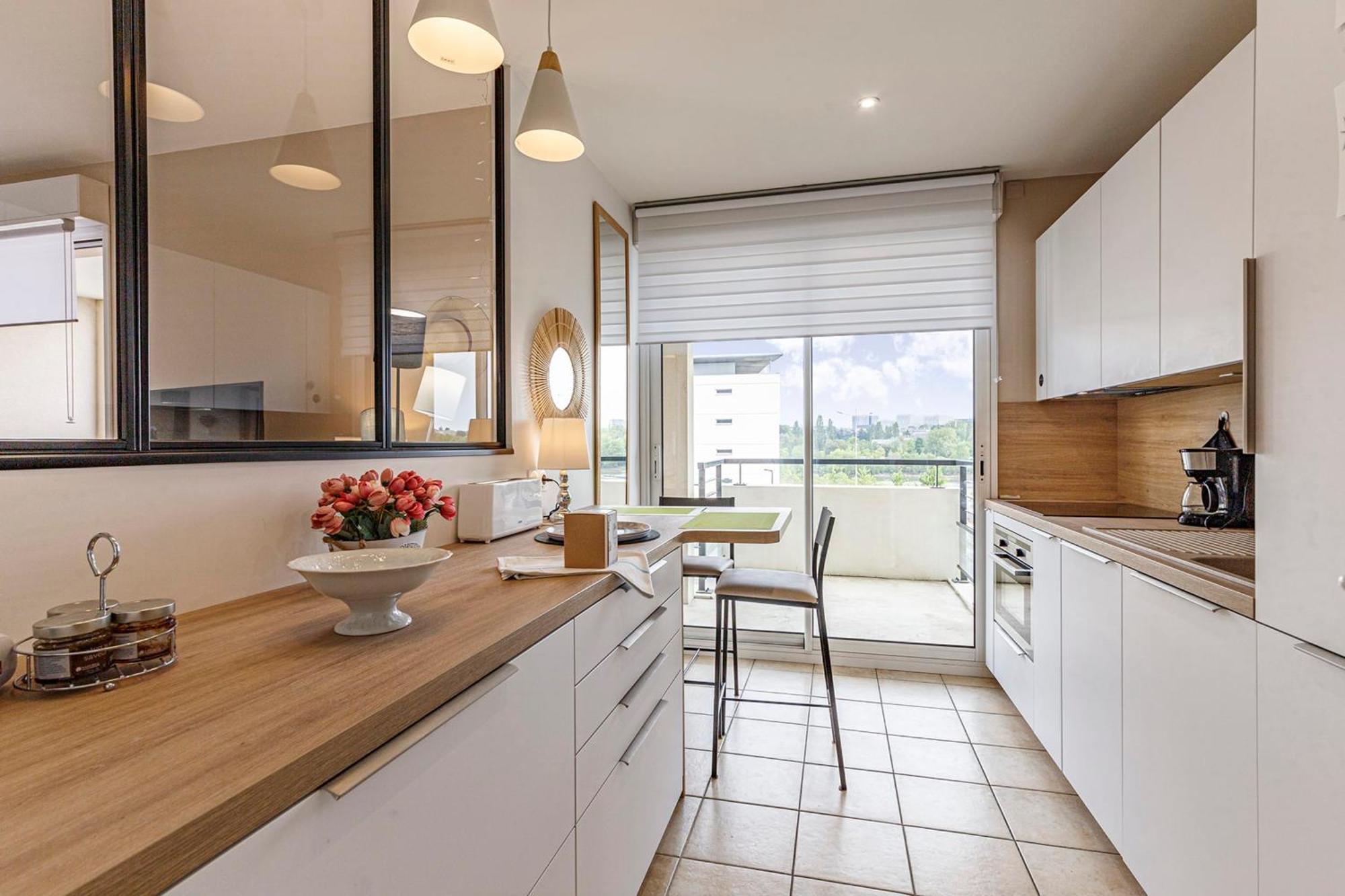 L'Aragon Wifi Balcon Vue La Maine Apartment Angers Ngoại thất bức ảnh